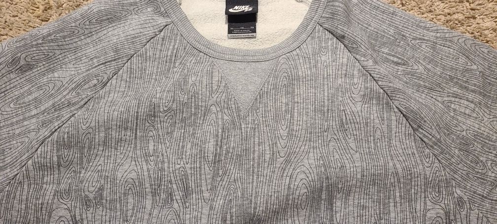NIKE SB Men's Gray Cotton Sweatshirt - Size XL - photo 5