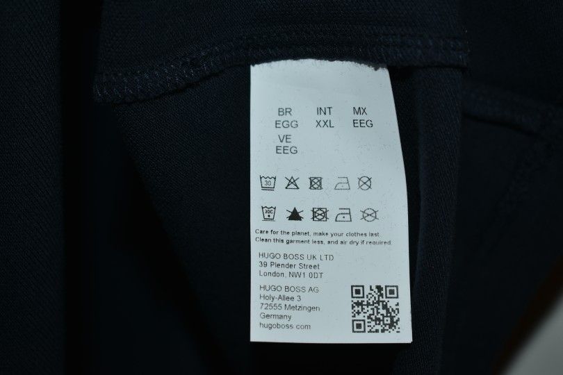 Hugo Boss Men Navy Blue Short Sleeve Polo SZ XXL - photo 5