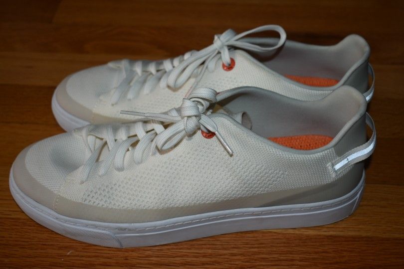 SWIMS Men Off White Mesh Sneakers SZ 10 - photo 2