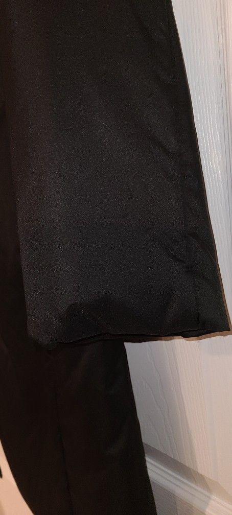 Cole Haan Woman Black Long Thermore Coat SZ L - photo 5