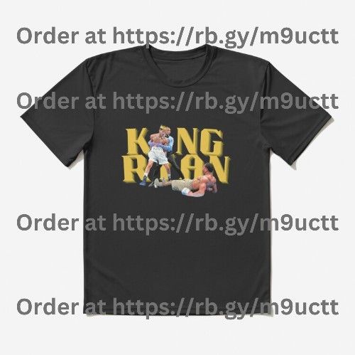 King Ryan Garcia Hold me back yellow Text T-Shirt - photo 4