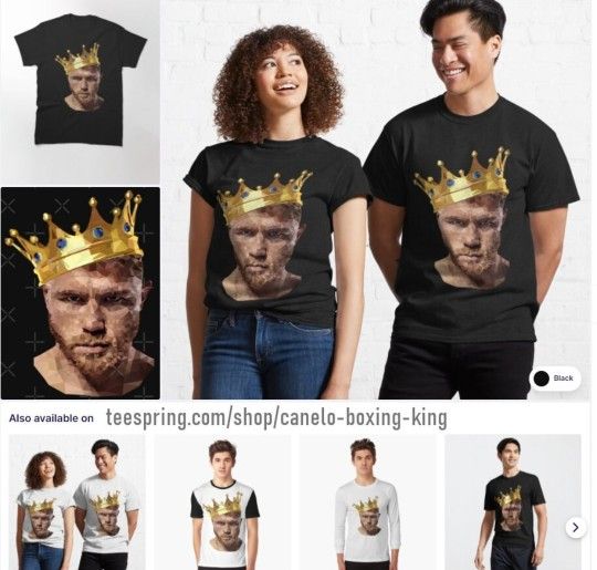 Saul Canelo Alvarez Pound For Pound King Tee Shirt