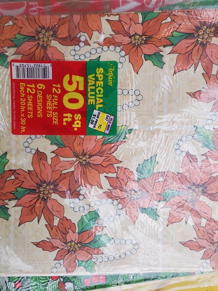 Vintage Christmas Wrapping Paper