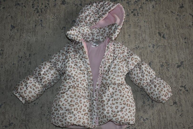 Carters Girls Zip Up Pink Jacket SZ 4 - photo 2