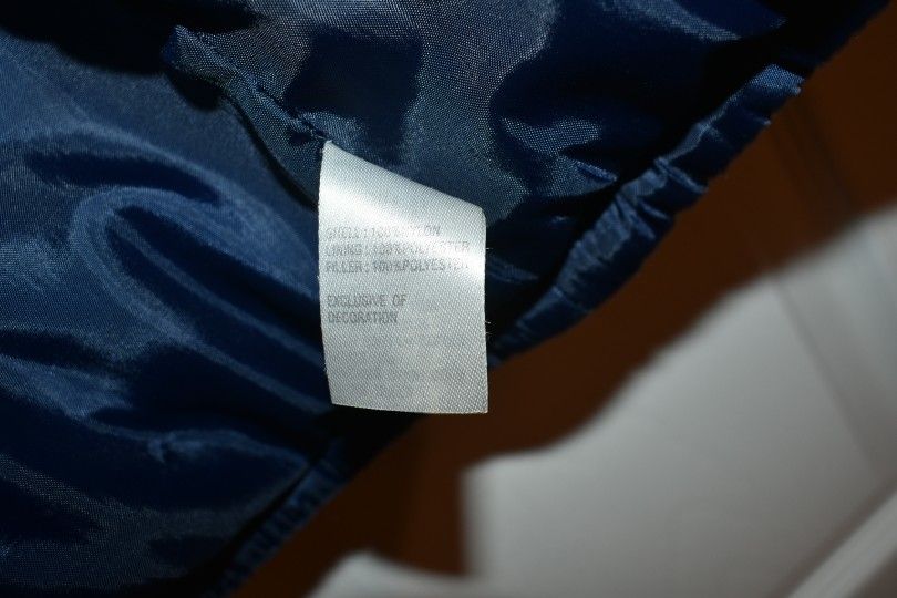 Nike Men Blue Illinois Zip Up Jacket SZ S - photo 5