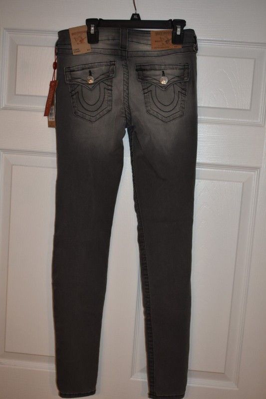 True Religion Woman Gray Skinny Jeans SZ 27 NWT - photo 2