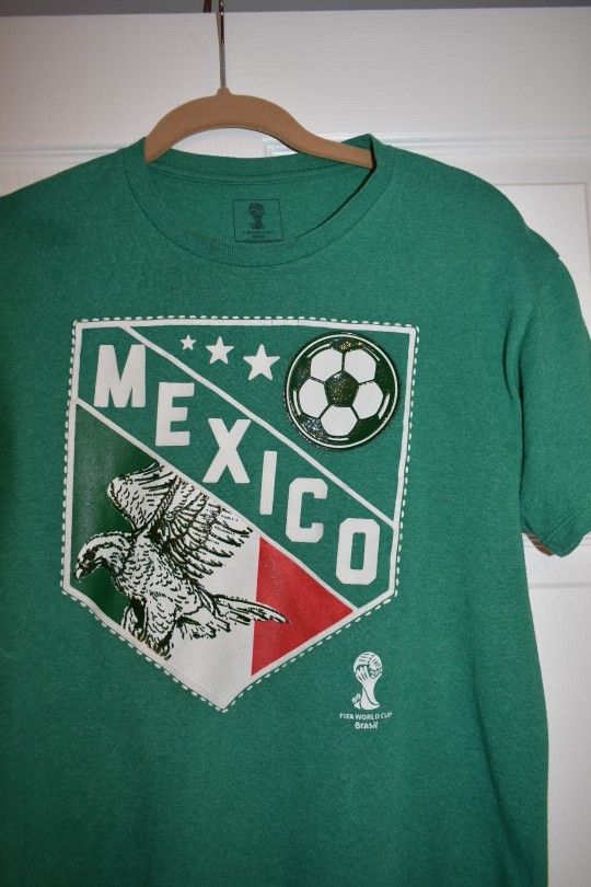 Mexico Football National team 2014 World Cup Shirt SZ XL