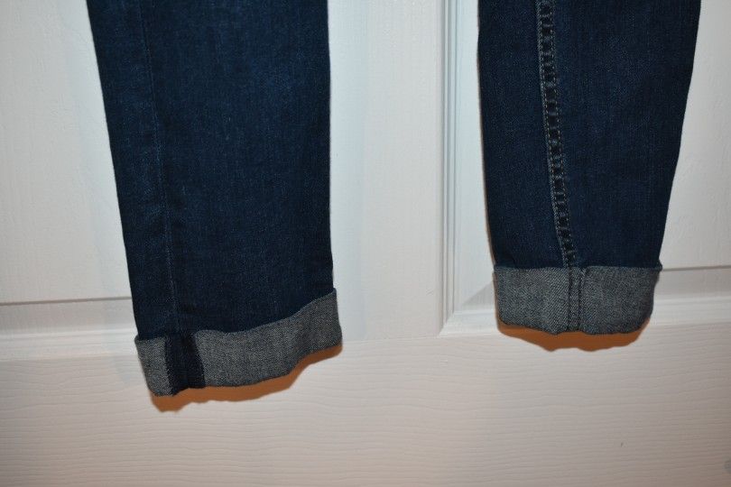 Hudson Bacara Crop Straight Cuffed Jeans SZ 25 - photo 4