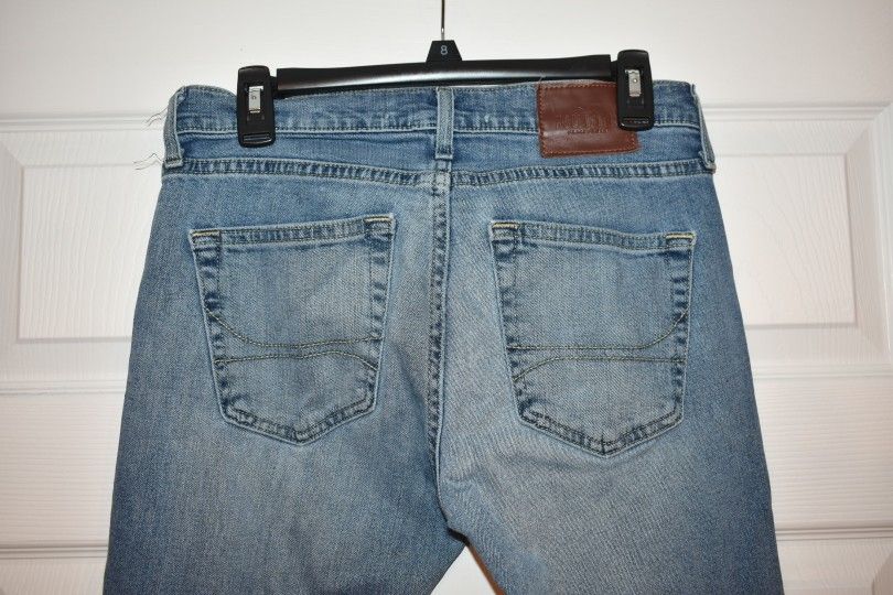 Hollister Men Blue Skinny Fit Jeans SZ 28