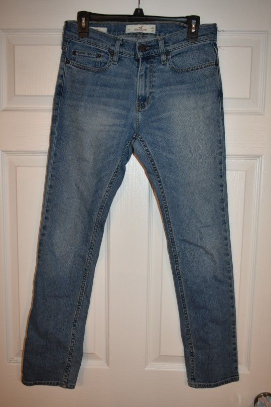Hollister Men Blue Skinny Fit Jeans SZ 28 - photo 4