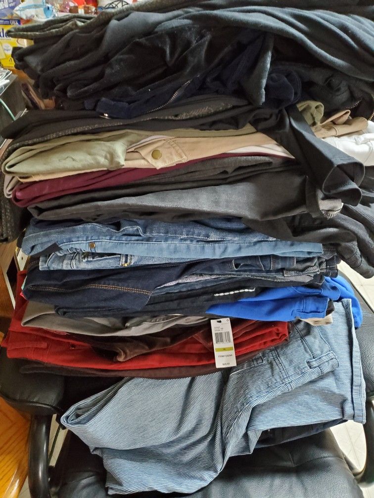 Multiple Pairs Of Pants And Jeans SZ 14