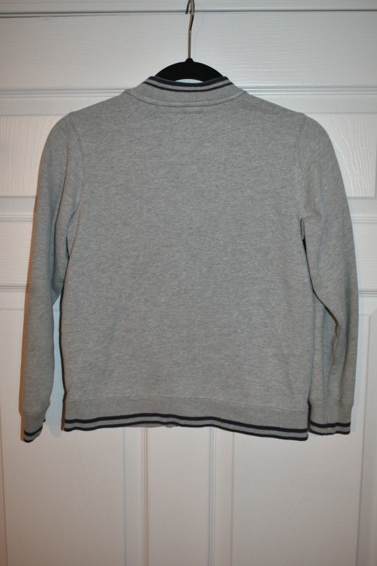 Osh Kosh Boys Gray Zip Up Sweater SZ 10 - photo 3