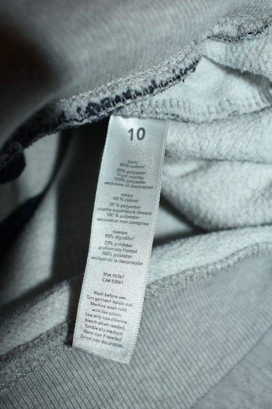 Osh Kosh Boys Gray Zip Up Sweater SZ 10 - photo 5