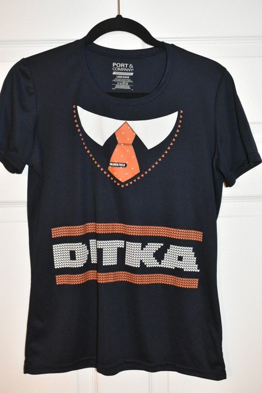 Mike Dikta Chicago Bears Tee Shirt Sz M