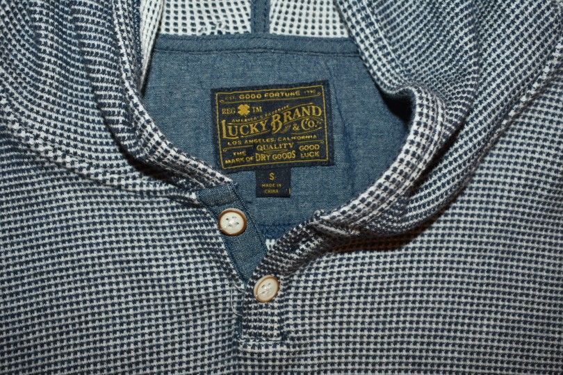 Lucky Brand Men Long Sleeve Hoodie Shirt SZ S - photo 4