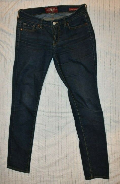 Lucky Brand Blue Charlie Skinny Jeans SZ 2 - photo 4