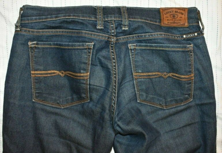 Lucky Brand Blue Charlie Skinny Jeans SZ 2 - photo 5