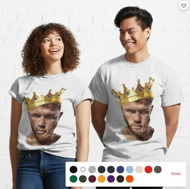 Saul Canelo Alvarez King or the Ring Tee Shirt SZ XL - photo 2