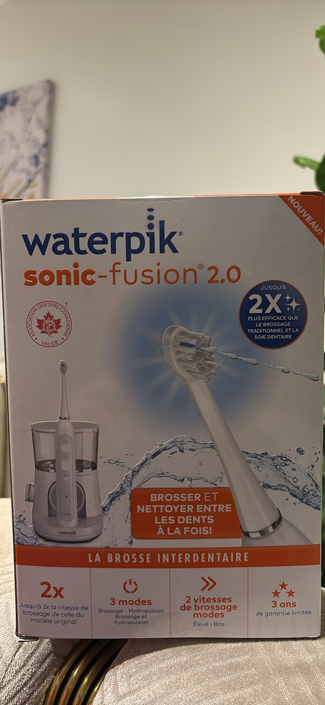 Waterpik Sonic-Fusion 2.0 Flossing Toothbrush