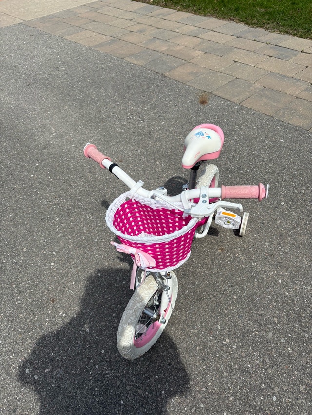 Pink 12 inch Kids Bike