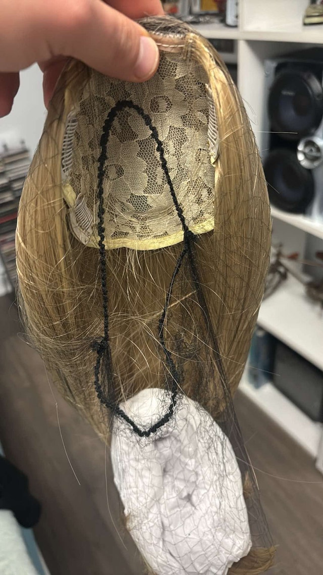 Hair topper Human hair Brand new not used