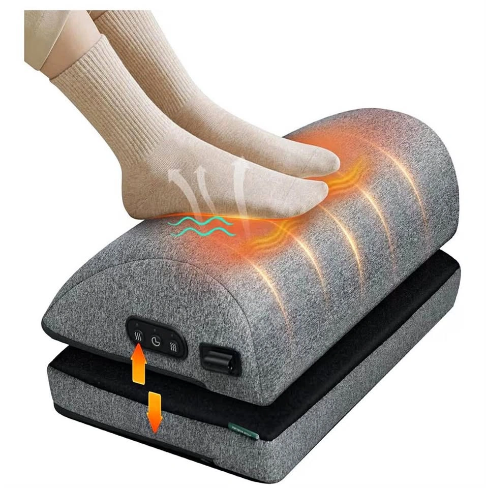 Snailax Foot Rest Under Desk - Heated & Vibrating
