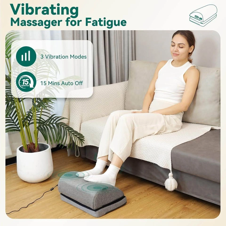 Snailax Foot Rest Under Desk - Heated & Vibrating - photo 2