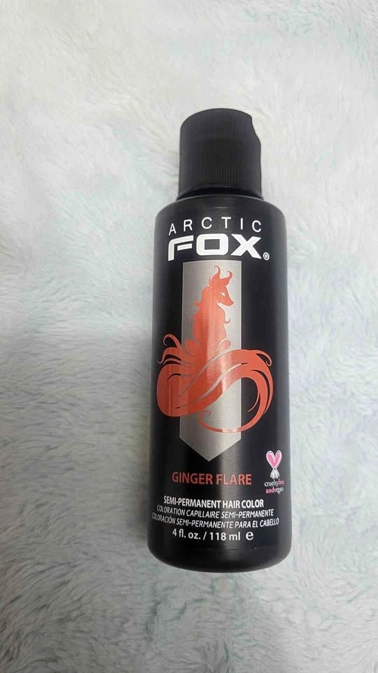 Ginger Color Semi-Permanent Hair Dye