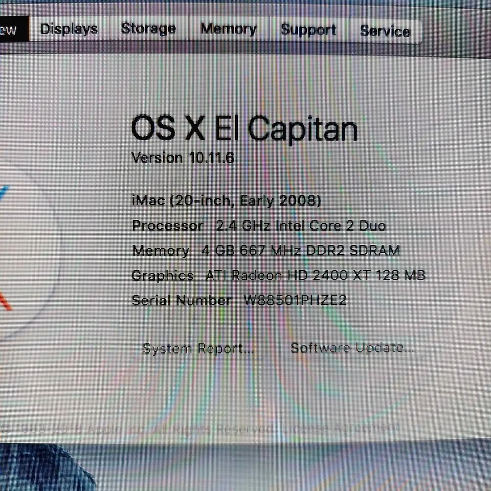 Apple iMac 20-inch with Keyboard and Mouse - photo 2
