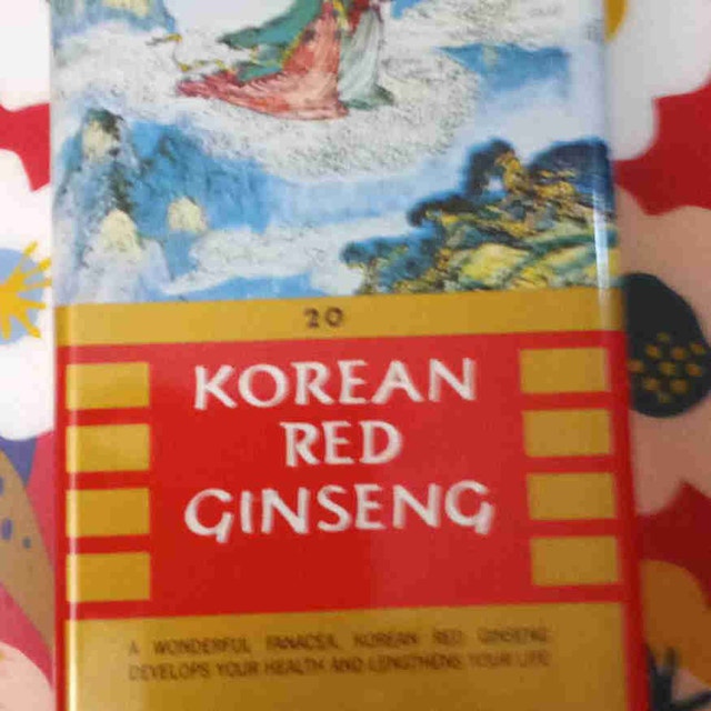 Korean Red Ginseng Original Tin Package