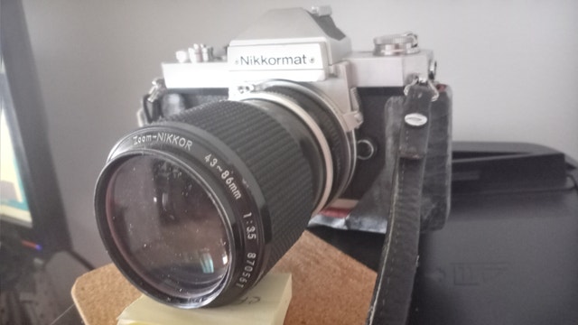 Nikon Camera & Lens Package: Tele Touch 8800, Nikkormat FT2