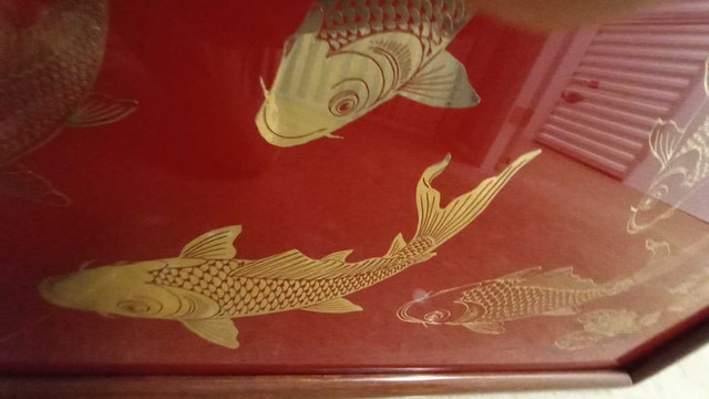 9 Gold Fish Traditional Gold Plated 九如圖 - photo 5