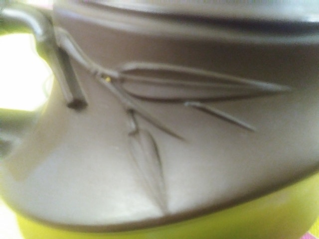 Genuine Pan Xijuan Purple Clay Teapot with Bamboo Festival - photo 2