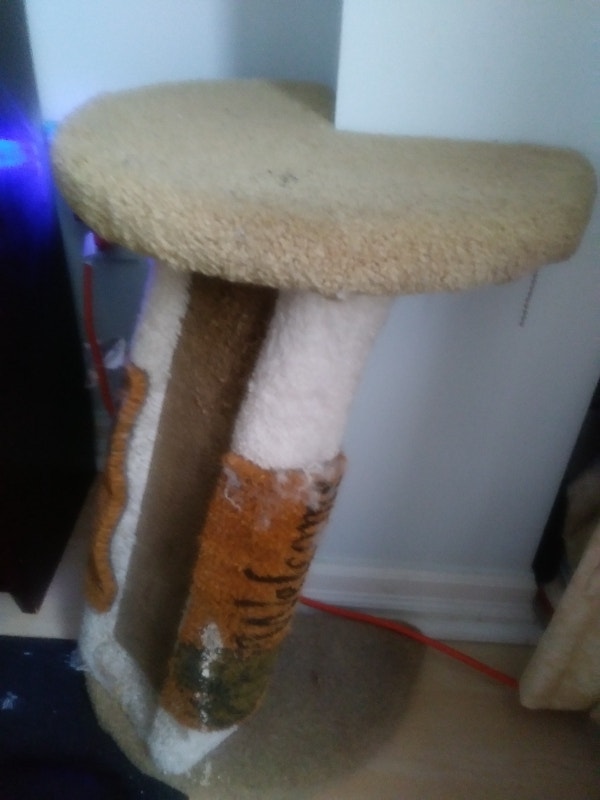Corner Pedestal/ Pet Scratch Post