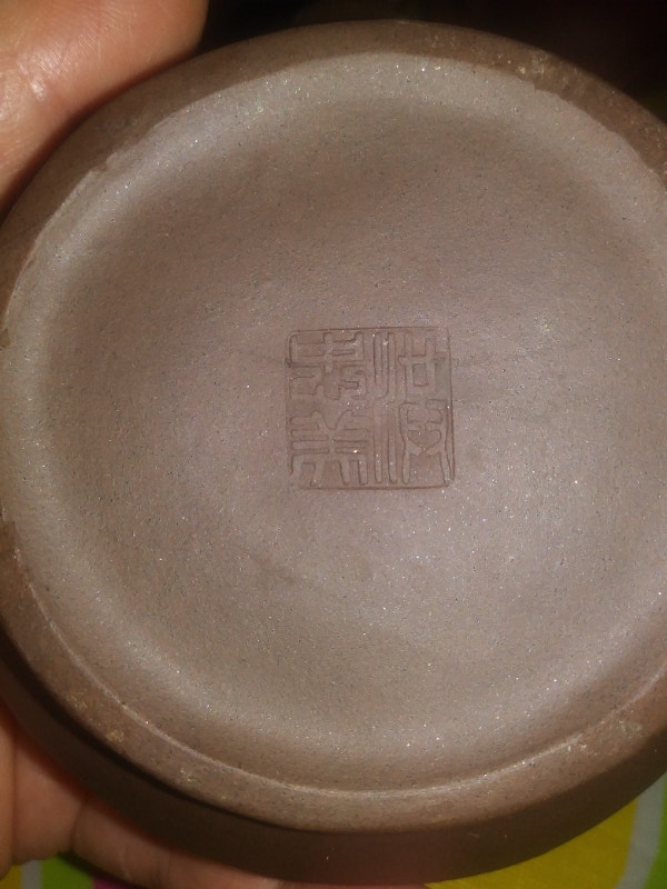 Hong Zhimei Handle Beam Stone Flat Yixang Clay Teapot - photo 2