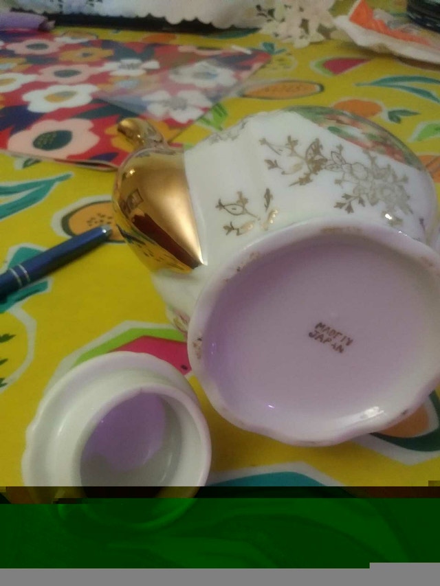 Vintage Gold Accent Tea Pot - Japan - photo 3