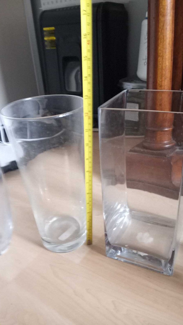 12 in square Vase