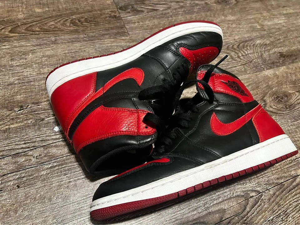 Jordan 1 Bred 2016 No Box Size 8.5