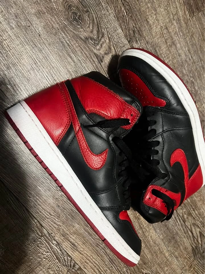 Jordan 1 Bred 2016 No Box Size 8.5 - photo 2