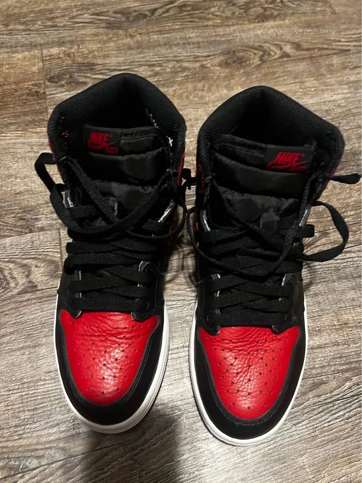 Jordan 1 Bred 2016 No Box Size 8.5 - photo 3