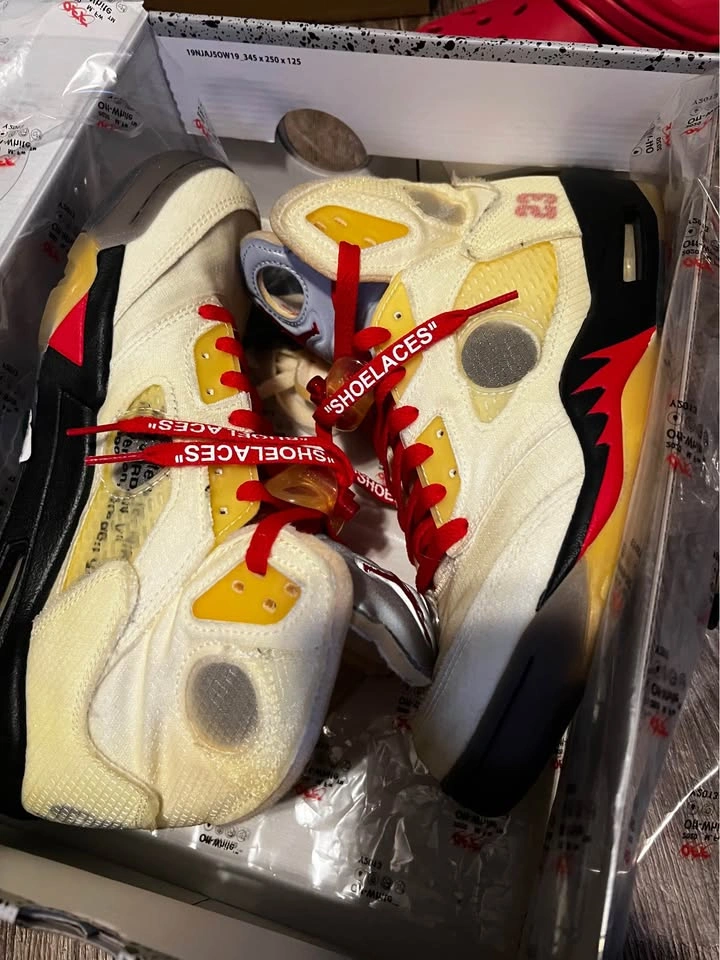 Off white Jordan 5 Sail Size 8.5 - photo 2