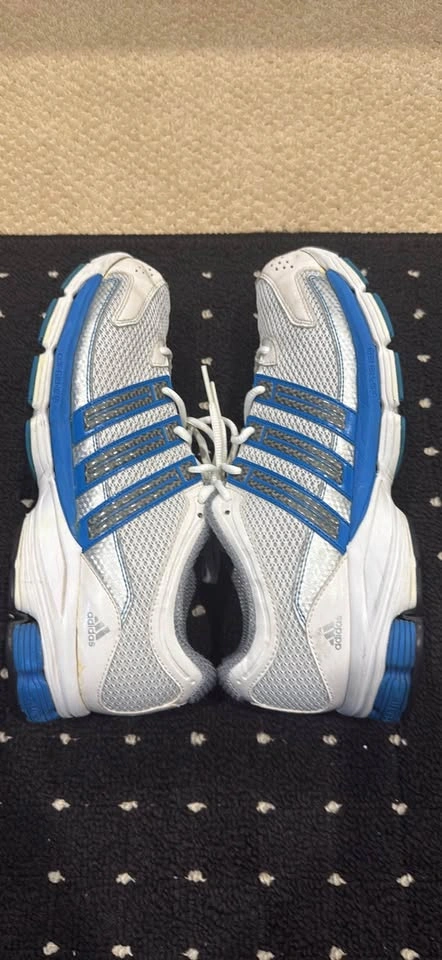 Adidas Questar Cushion Running Shoes - Men's Size 11 - White/Blu - photo 4