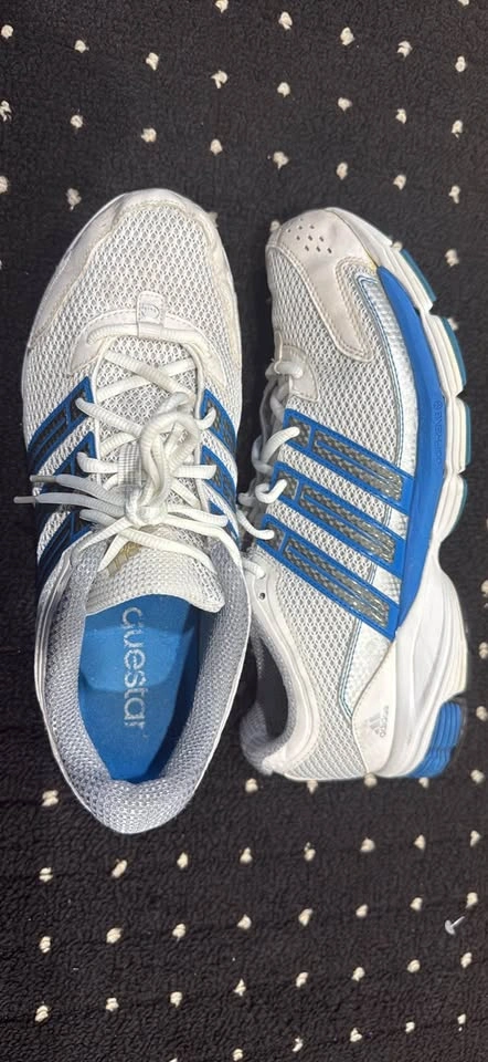 Adidas Questar Cushion Running Shoes - Men's Size 11 - White/Blu - photo 5