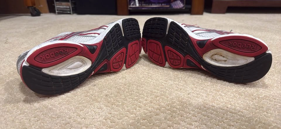 Reebok Men's DMX Ride Gray/Red Running Shoes Size 11 - photo 4