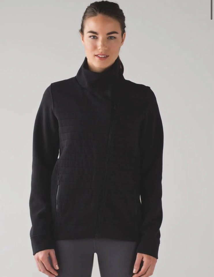 Lululemon Fleece Be True Zip Up - Size 4 - photo 2