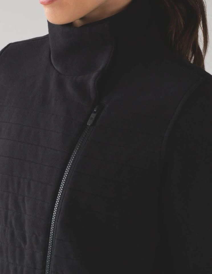 Lululemon Fleece Be True Zip Up - Size 4 - photo 3