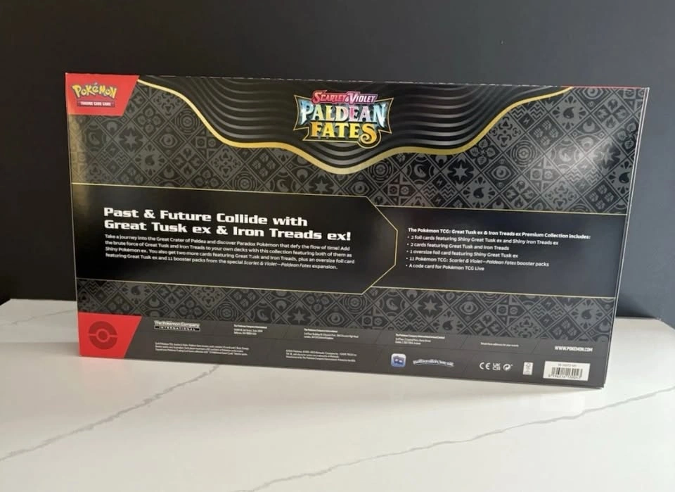 Paldean Fates Great Tusk & Iron Treads Premium Collection - photo 2