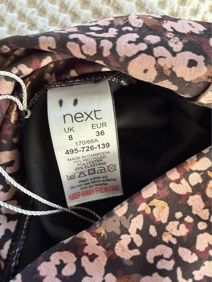 Next Women's Workout Pants Size 4 - Pink Confetti - photo 5