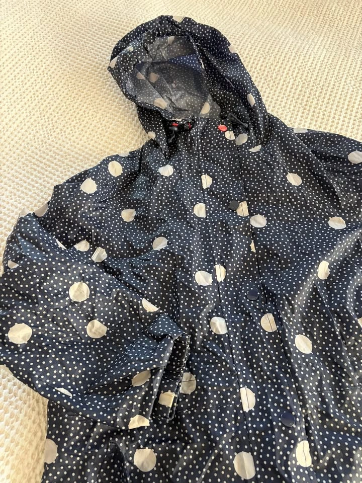 Joules Packable Raincoat with Polka Dots - photo 3