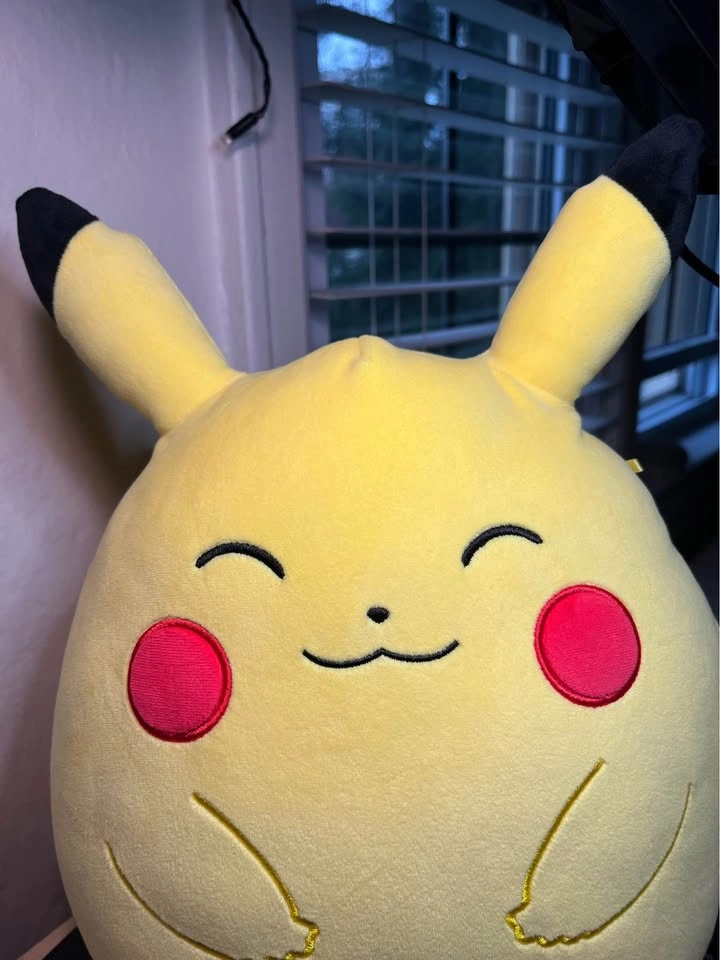 Squishmallow Pikachu Plush - photo 3